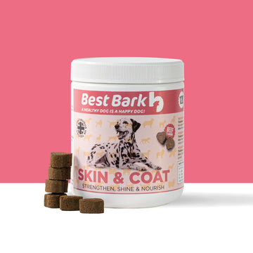 BestBark Skin & Coat Soft Chews – 120 Natural Skin & Coat Support Chews